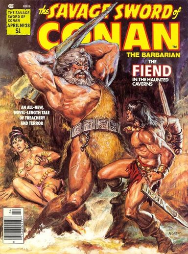 The Savage Sword of Conan #28