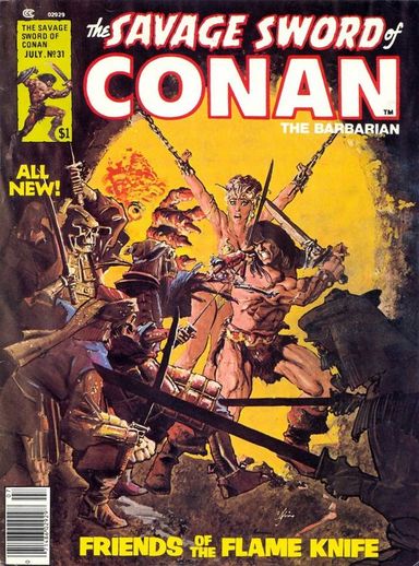 The Savage Sword of Conan #31
