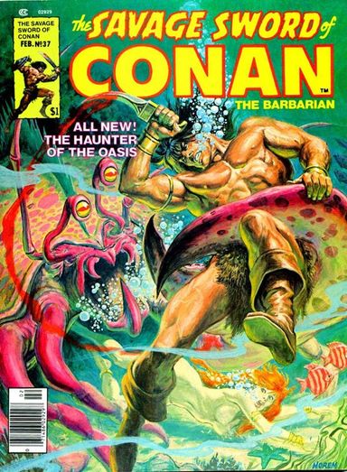 The Savage Sword of Conan #37