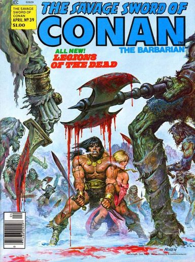 The Savage Sword of Conan #39
