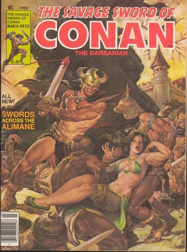 The Savage Sword of Conan #50