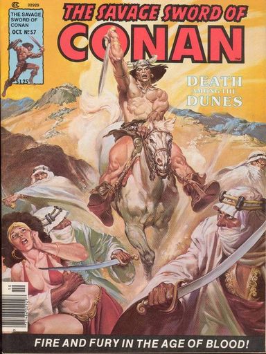 The Savage Sword of Conan #57