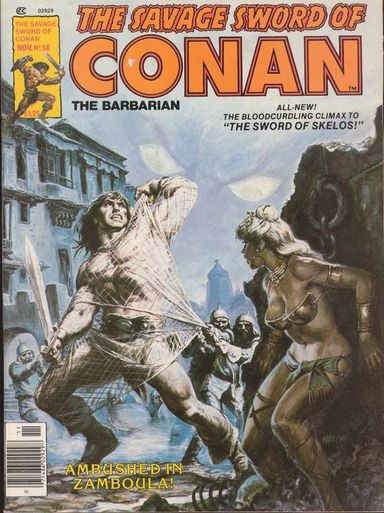 The Savage Sword of Conan #58