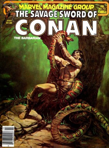 The Savage Sword of Conan #73