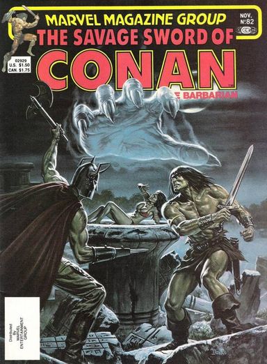 The Savage Sword of Conan #82