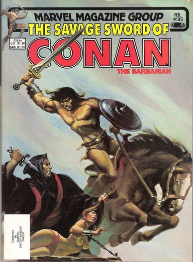 The Savage Sword of Conan #85