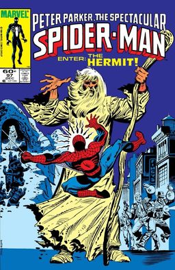 The Spectacular Spider-Man #97 cover