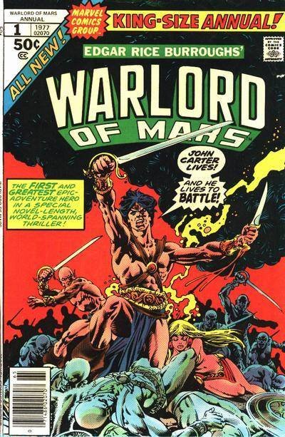 John Carter Warlord of Mars Annual
