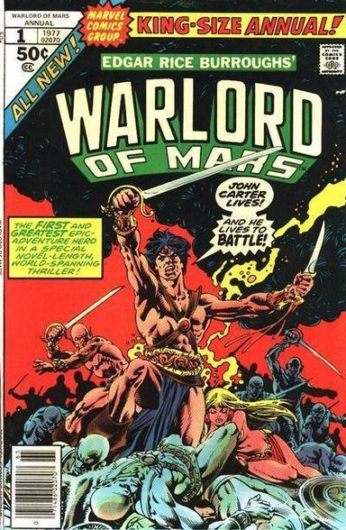John Carter Warlord of Mars Annual #1