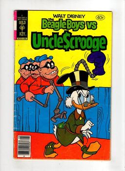 Walt Disney the Beagle Boys versus Uncle Scrooge