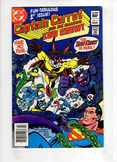 Captain Carrot and His Amazing Zoo Crew! #1