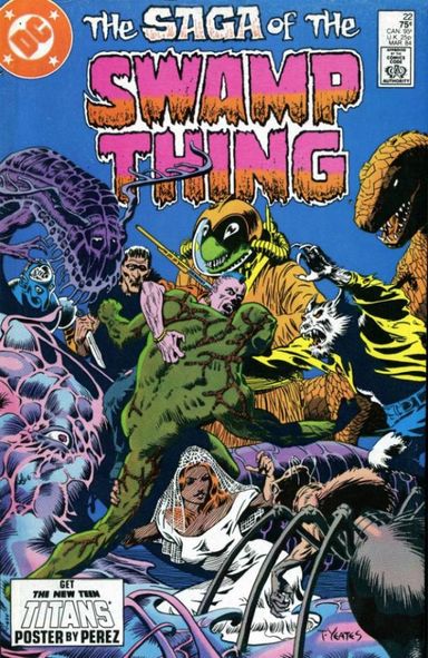 The Saga of Swamp Thing #22