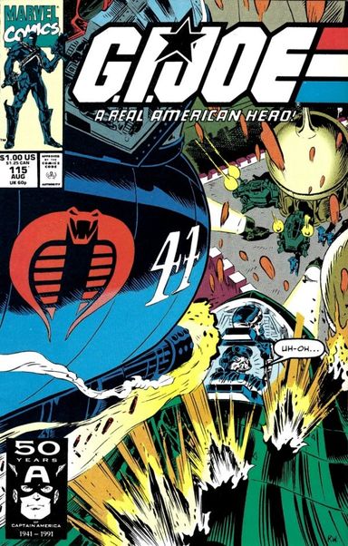 G.I. Joe, a Real American Hero #115