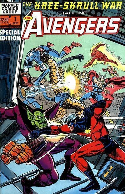 The Kree-Skrull War Starring the Avengers