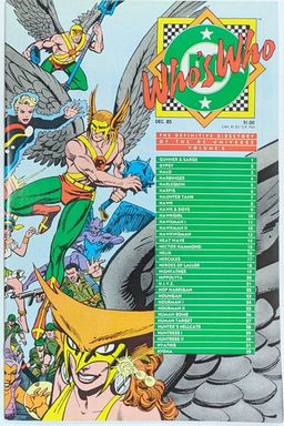 Who's Who: The Definitive Directory of the DC Universe
