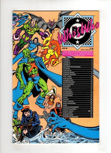 Who's Who: The Definitive Directory of the DC Universe #14