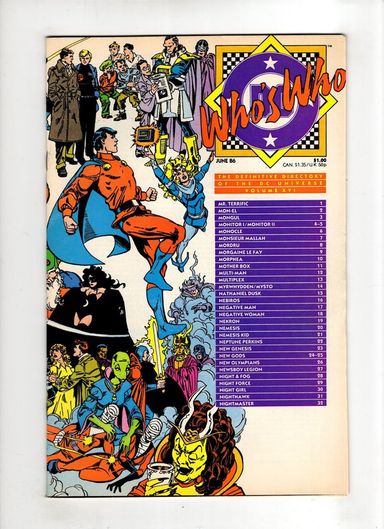 Who's Who: The Definitive Directory of the DC Universe #16