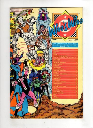 Who's Who: The Definitive Directory of the DC Universe #5