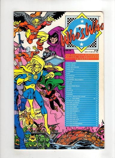 Who's Who: The Definitive Directory of the DC Universe #6