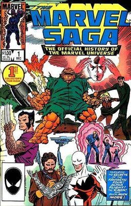 The Marvel Saga the Official History of the Marvel Universe