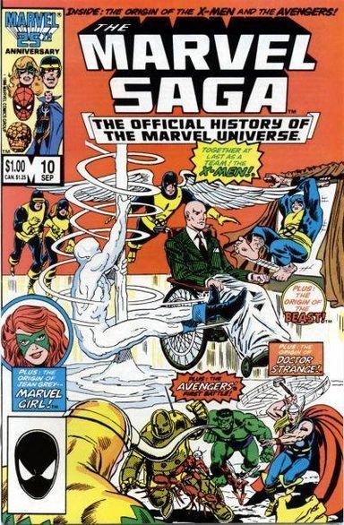 The Marvel Saga the Official History of the Marvel Universe #10