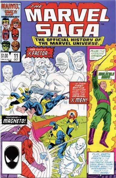 The Marvel Saga the Official History of the Marvel Universe #11