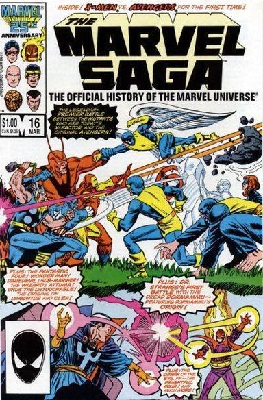 The Marvel Saga the Official History of the Marvel Universe #16
