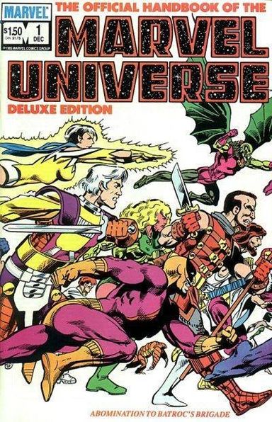 The Official Handbook of the Marvel Universe #1