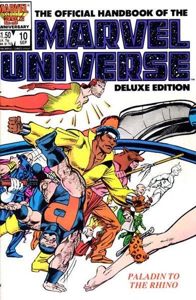 The Official Handbook of the Marvel Universe #10