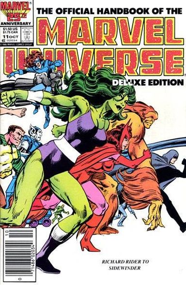 The Official Handbook of the Marvel Universe #11
