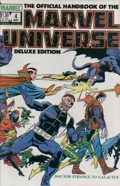 The Official Handbook of the Marvel Universe #4