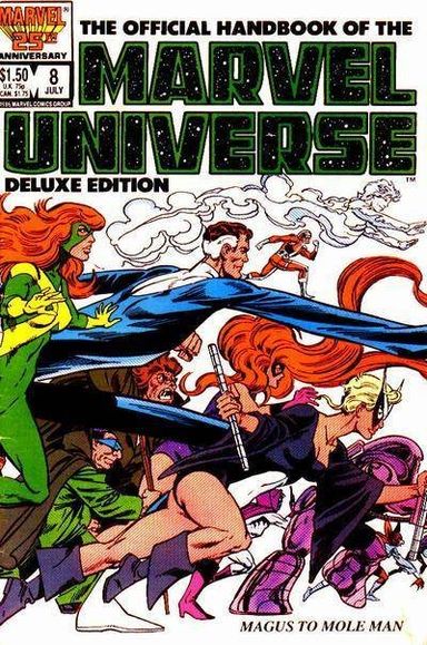 The Official Handbook of the Marvel Universe #8