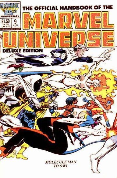 The Official Handbook of the Marvel Universe #9