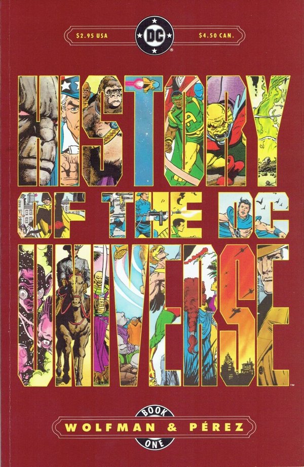 History of the DC Universe