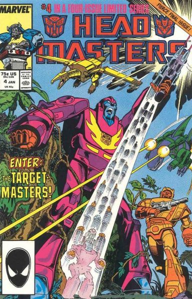 The Transformers: Headmasters #4