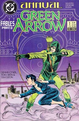 Green Arrow Annual cover
