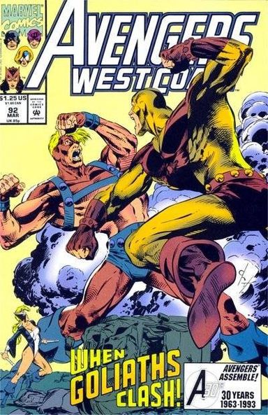 Avengers West Coast #92