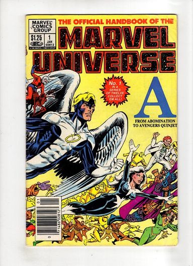 The Official Handbook of the Marvel Universe #1