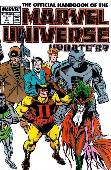The Official Handbook of the Marvel Universe #2