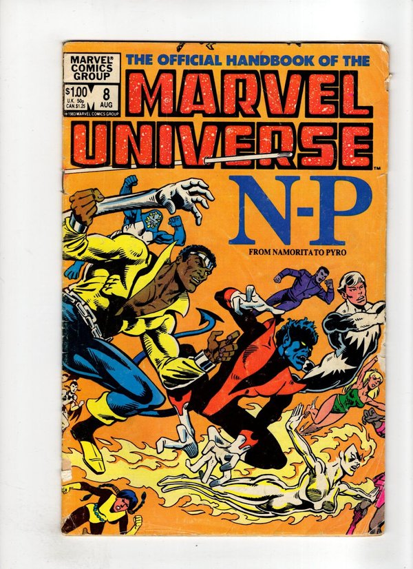 The Official Handbook of the Marvel Universe