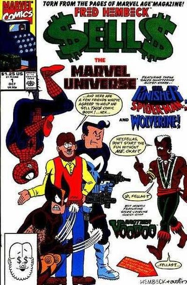 Fred Hembeck Sells the Marvel Universe #1