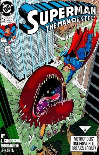 Superman: The Man of Steel #12