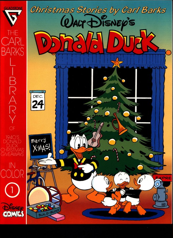 The Carl Barks Library of 1940's Donald Duck Christmas Giveaways in Color