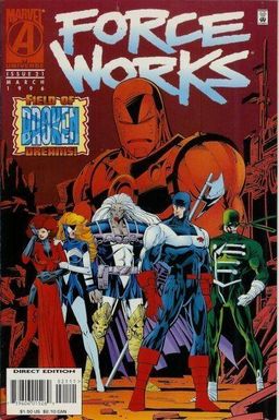 Force Works #21 cover