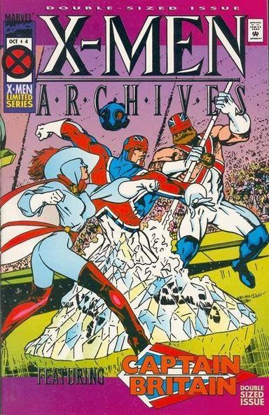 X-Men Archives Featuring Captain Britain #4