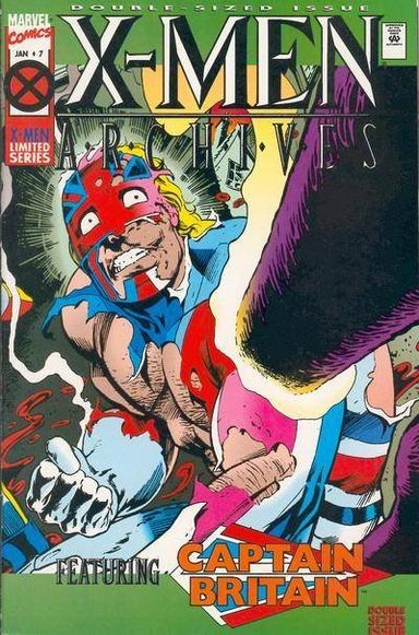 X-Men Archives Featuring Captain Britain #7