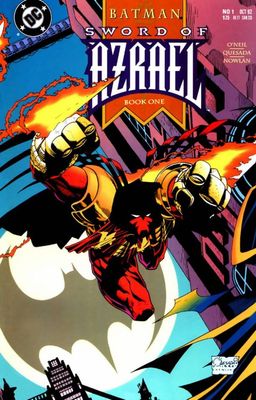 Batman: Sword of Azrael #1 cover