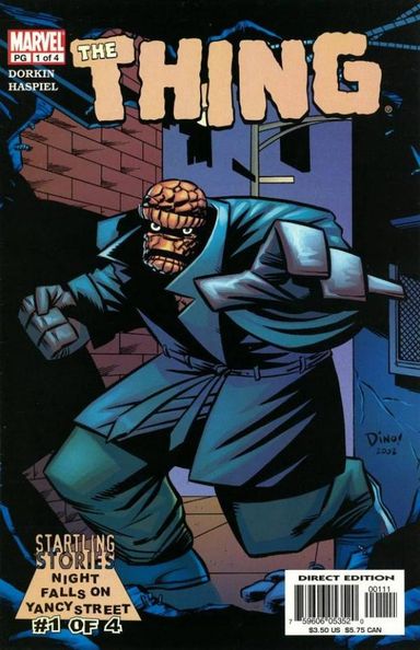Startling Stories: The Thing - Night Falls on Yancy Street #1