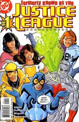 Formerly Known as the Justice League cover