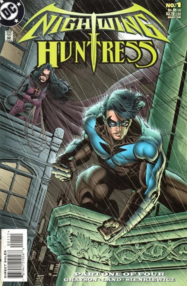 Nightwing and Huntress